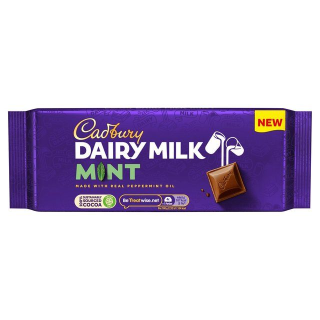 Cadbury Dairy Milk Mint Chocolate Bar Default Title