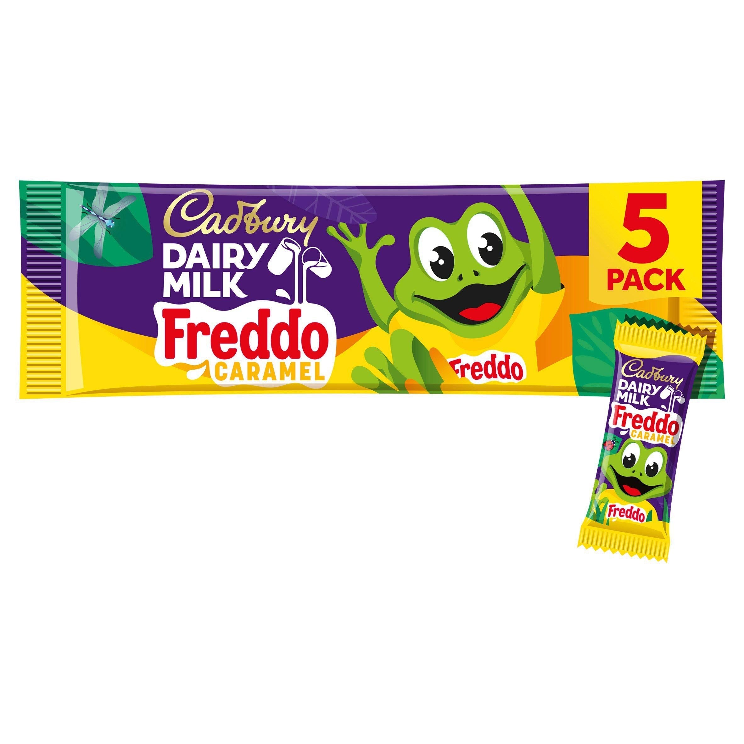 Cadbury Freddo Caramel Multipack x5