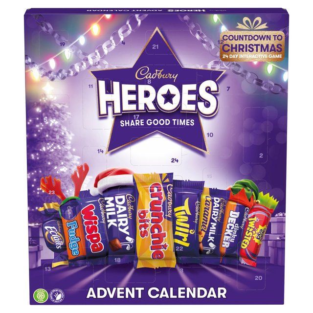 Cadbury Heroes Chocolate Advent Calendar