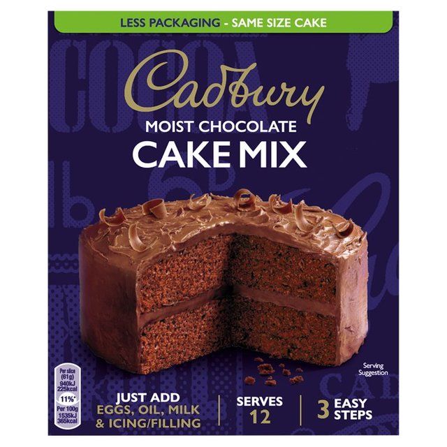 Cadbury Sponge Mix   400g