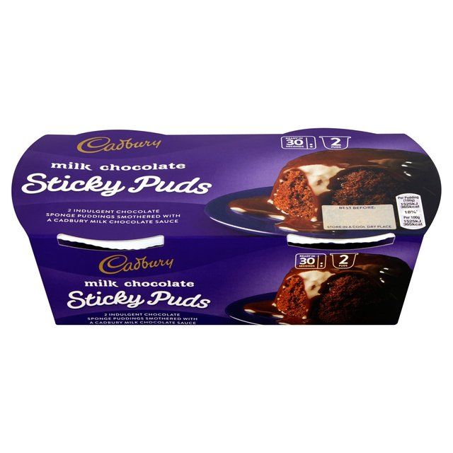 Cadbury Sticky Puds Milk Chocolate