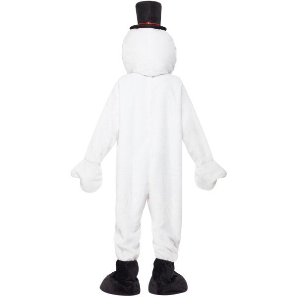 Smiffys snowman mascot costume with large head, imported from the UK