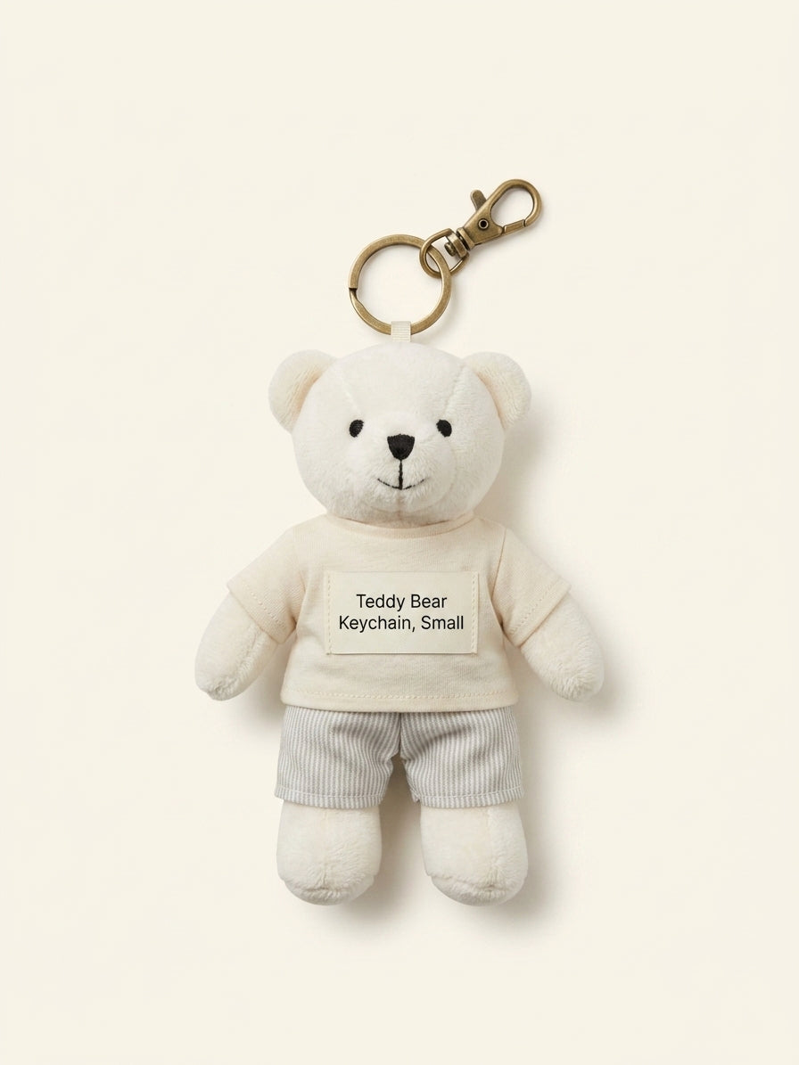 Prada teddy bear steel bag charm 15cm (British brand)