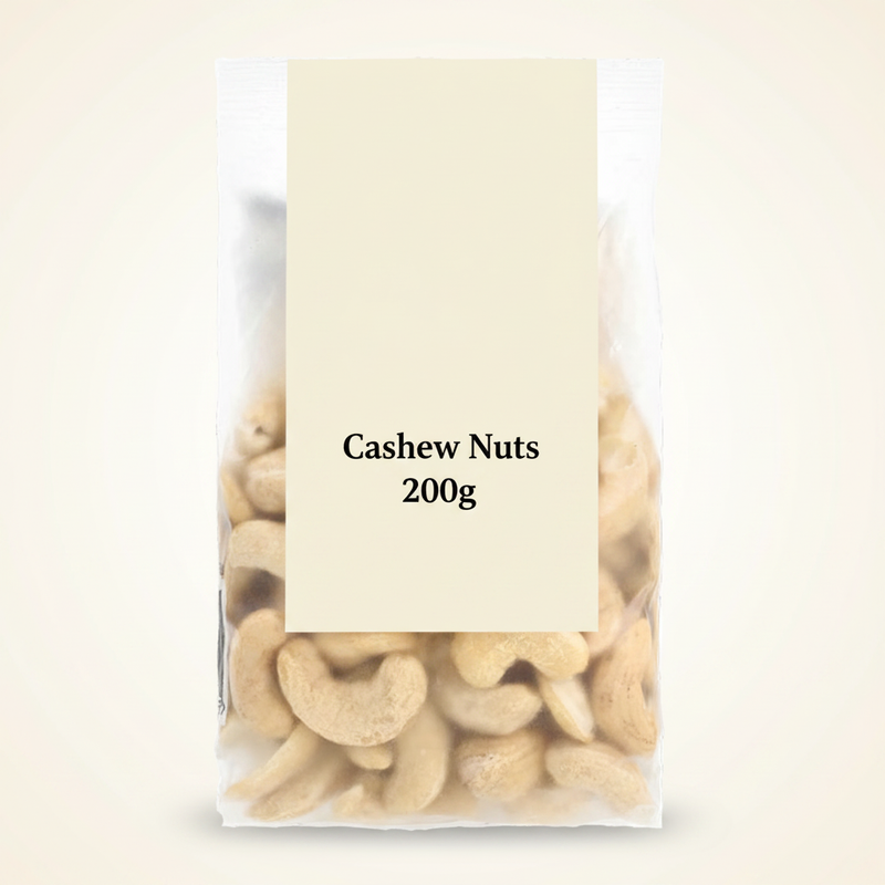 Holland & Barrett whole cashew nuts 200g, UK version