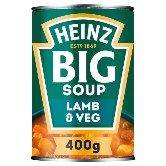 Heinz Lamb & Vegetable Chunky Big Soup 400g GOODS Sainsburys   