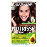 Garnier Nutrisse 4 1/2 Medium Dark Brown Permanent Hair Dye Permanent Hair Dye Boots   