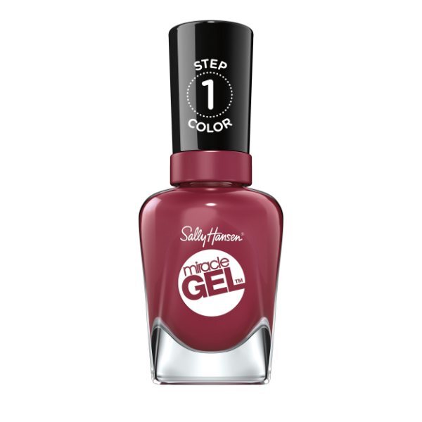 Sally Hansen Miracle Gel Nail Polish Pinky Promise Make Up & Beauty Accessories Superdrug Beet, Pray, Love  