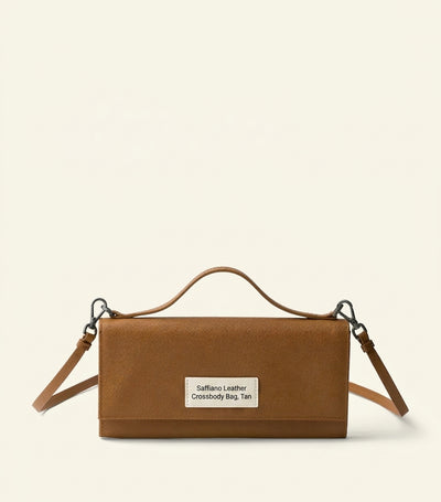Harrods Prada Saffiano Leather Wallet with Shoulder Strap- Buy online at McGrocer