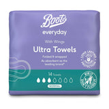 Boots Everyday Ultra Towels Normal Wing 14s GOODS Boots   