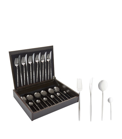 Harrods Cutipol Moon 24-Piece Cutlery Set- Buy online at McGrocer