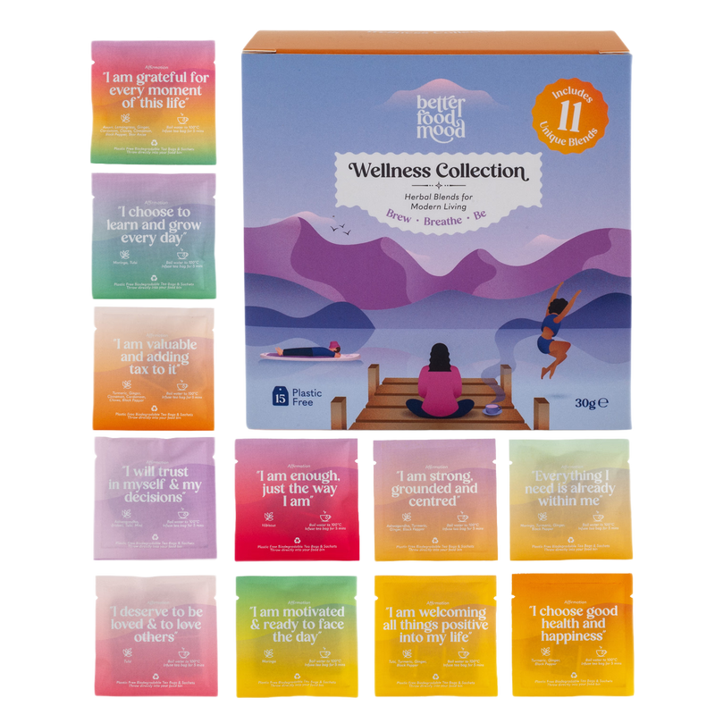 Wellness Collection Box herbal tea 15 bags assorted, UK version