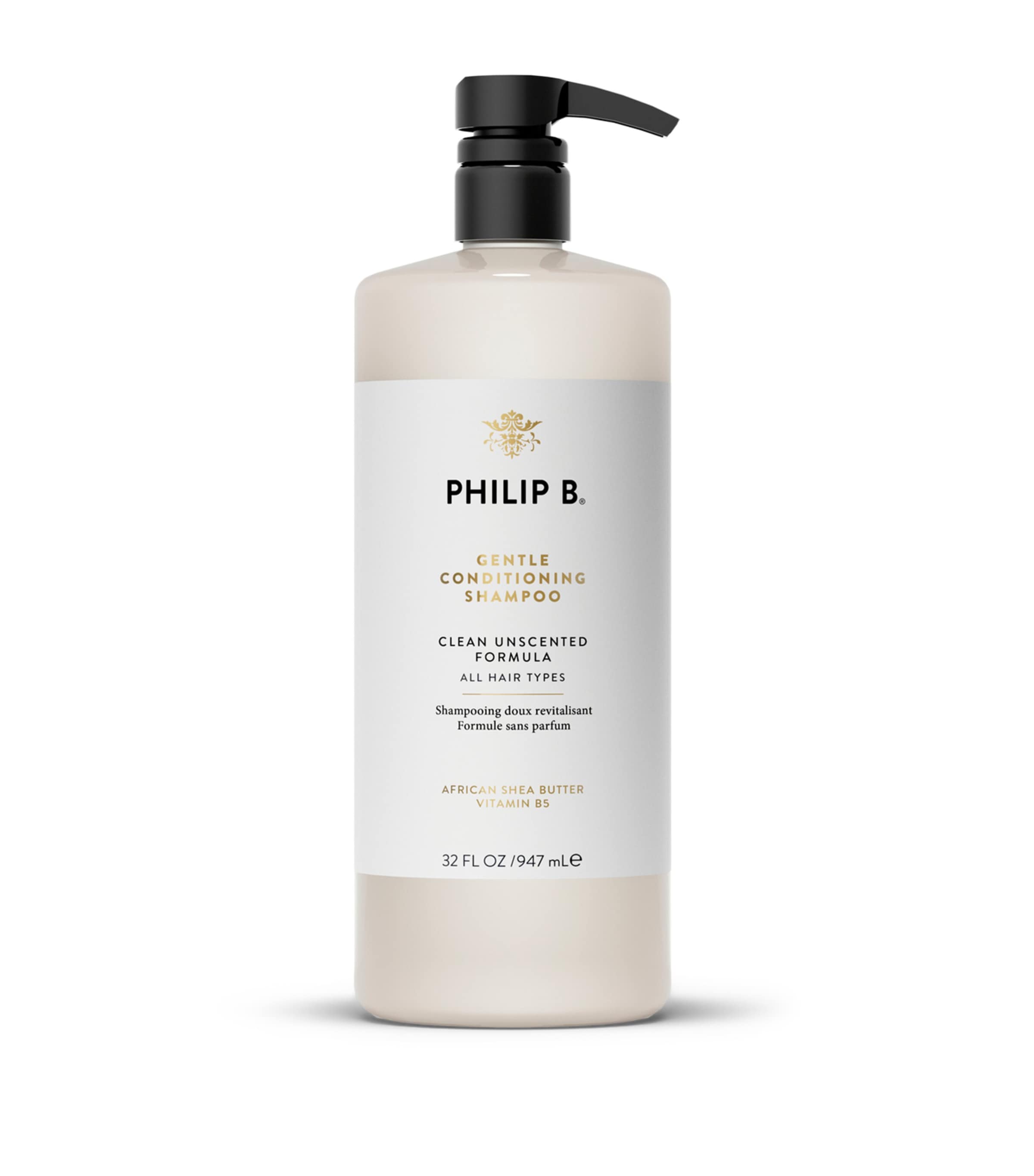 Philip B Gentle Conditioning Shampoo 947ml, imported from the UK