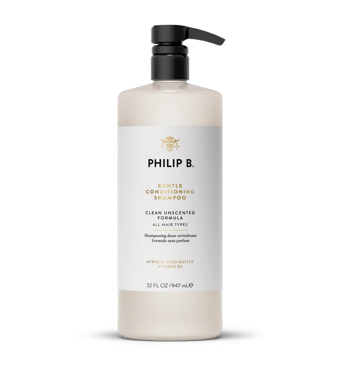 Philip B Gentle Conditioning Shampoo 947ml, imported from the UK
