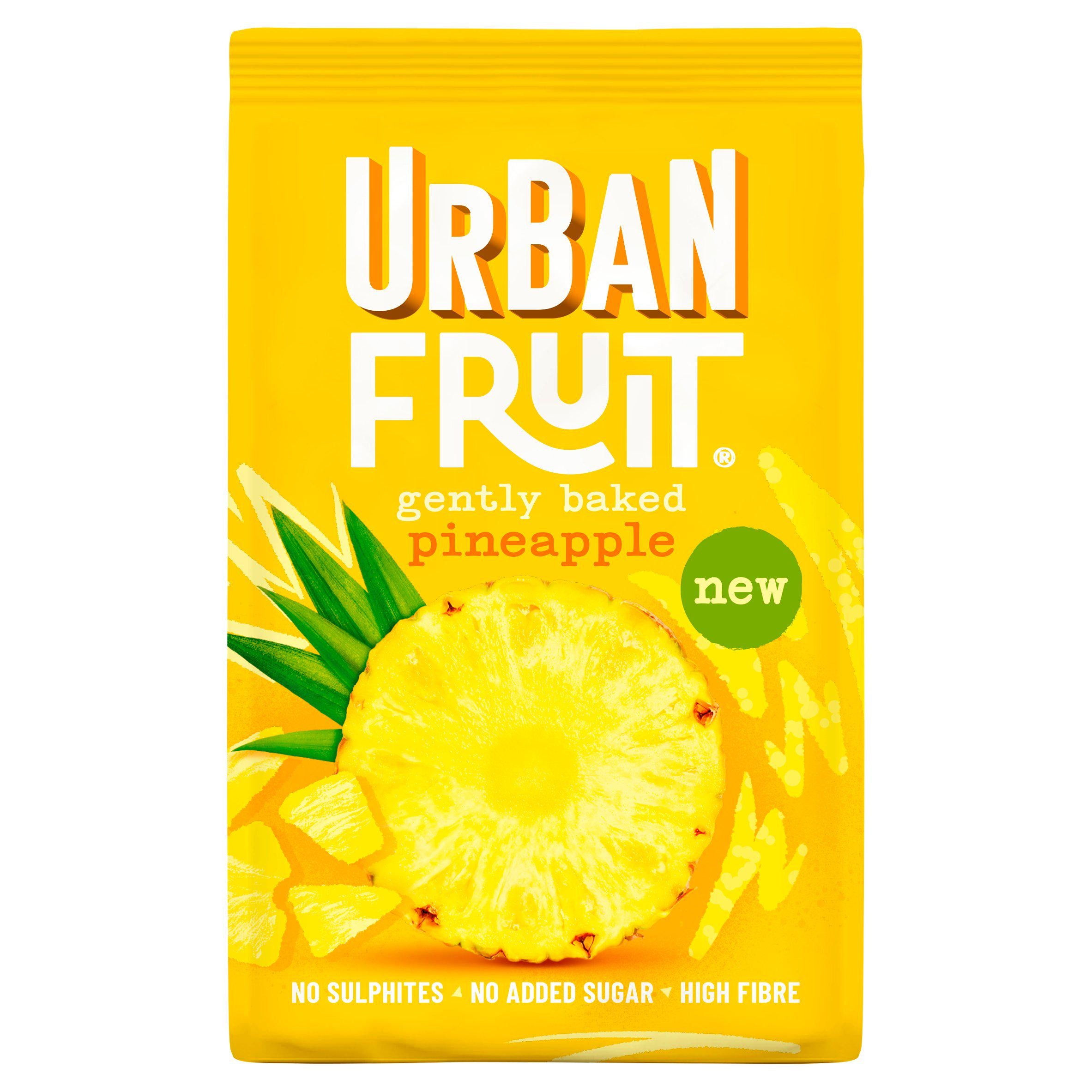 Urban Fruit Gently Baked Pineapple 100g Crisps & snacks Sainsburys   