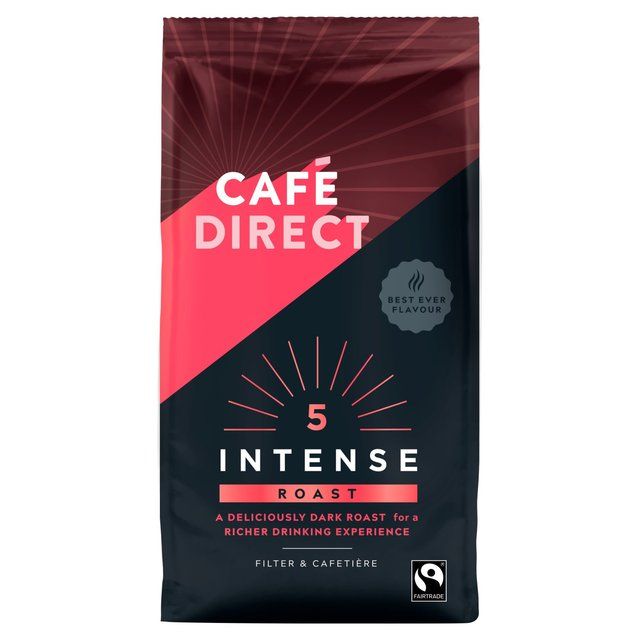 Cafedirect Fairtrade Intense Roast Ground Coffee Default Title