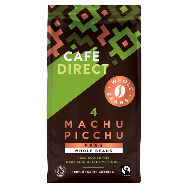 Cafedirect Fairtrade Organic Machu Picchu Peru Coffee Beans Default Title