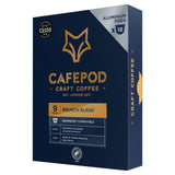 CafePod Brunch Blend Nespresso Compatible Aluminium Coffee Pods   18 per pack