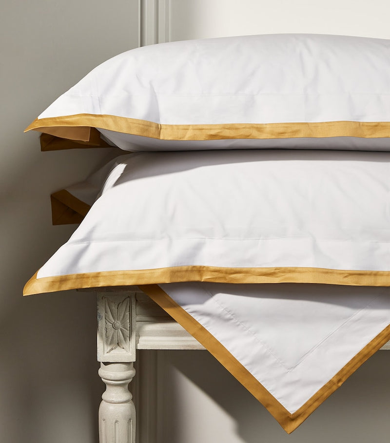 Celso De Lemos Oxford pillowcase with contrasting trims 50x75cm - British product