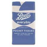 Boots Everyday Soft Tissues 4ply Pocket Pack Single Suncare & Travel Boots   