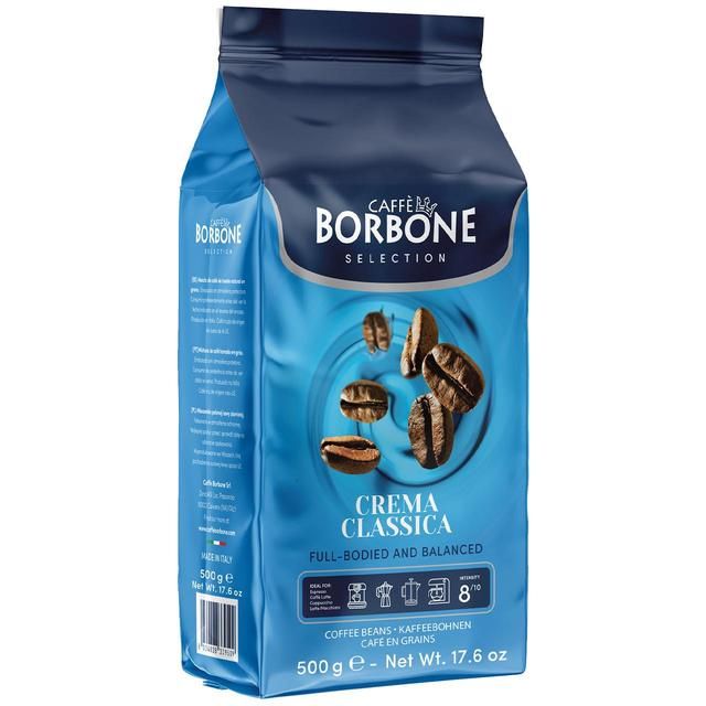 Caffe Borbone Crema Classica Intensity 8 Coffee Beans   500g