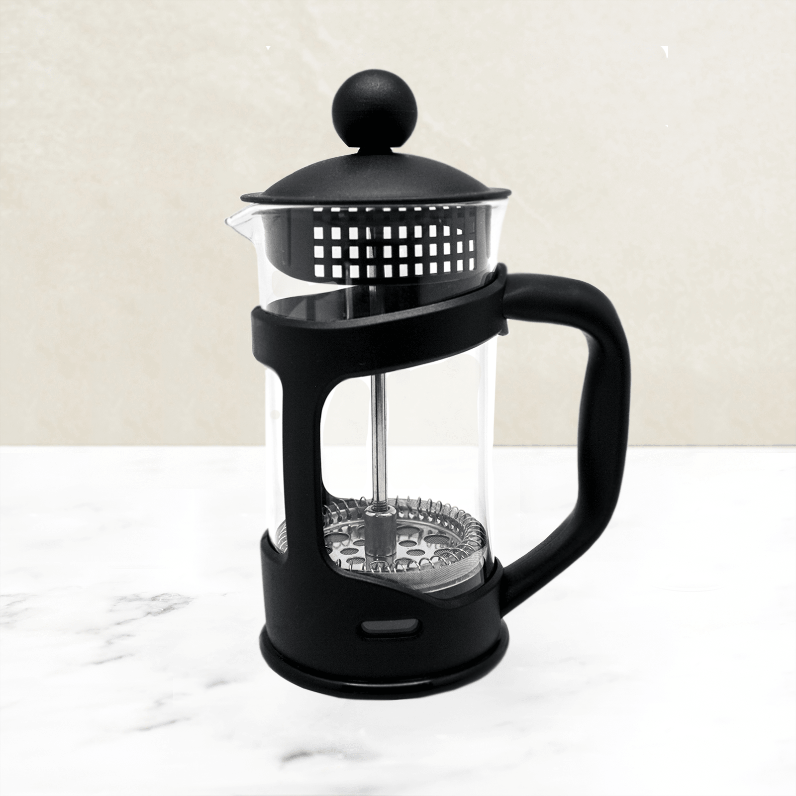 Nerethus Large Cafetiere 800ml stainless steel imported from the UK