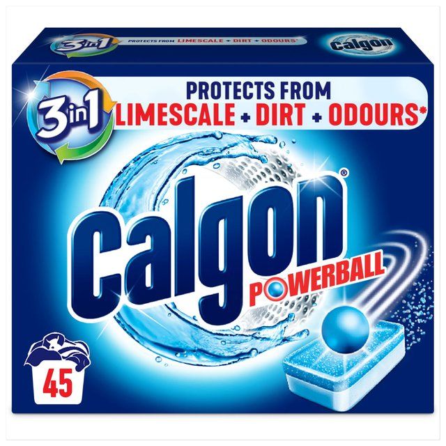 Calgon 3-in-1 Washing Machine Water Softener Tablets Default Title