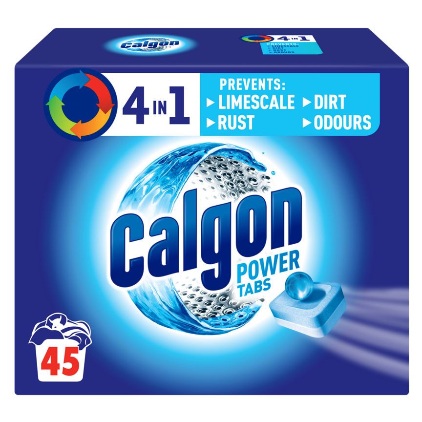 Calgon 3in1 Water Softener Powerball Tablets 45