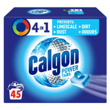 Calgon 4 in 1 Washing Machine Cleaner Limescale Tablets  x45