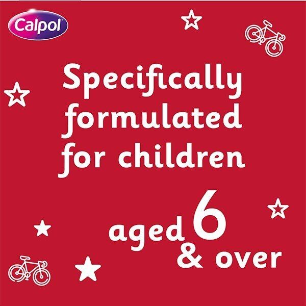 Calpol 6+ Years Sugar Free Suspension Sachets 12s