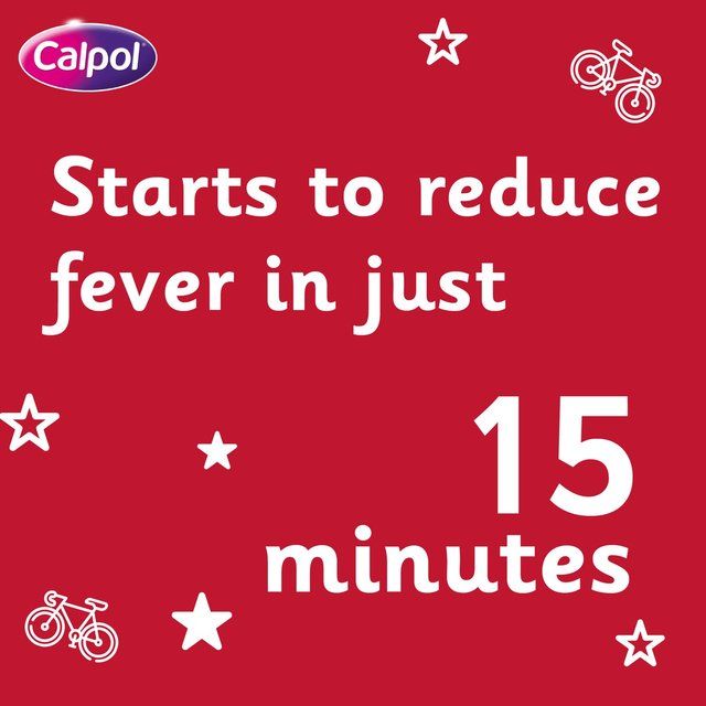 Calpol SixPlus Fastmelts Tablets Strawberry 6+ Years   12 per pack