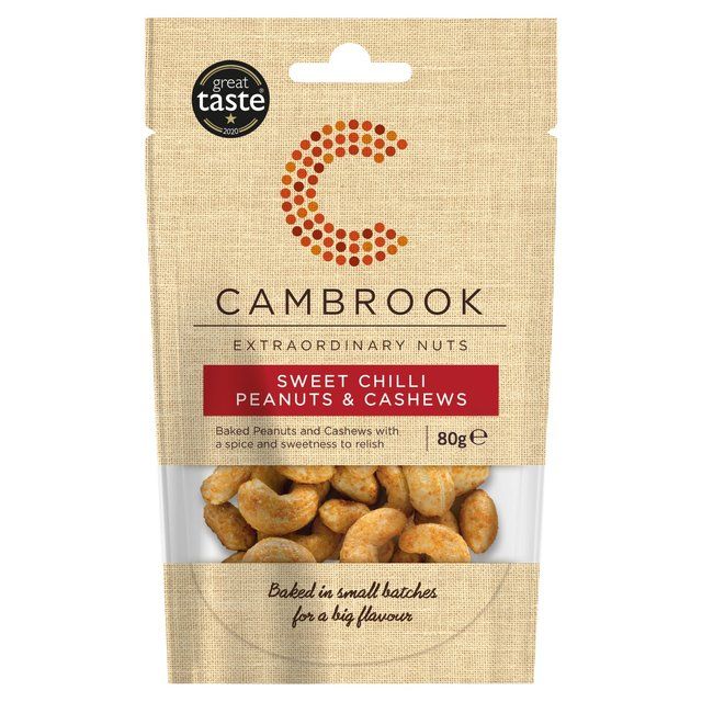 Cambrook Baked Sweet Chilli Peanuts &amp;amp; Cashews Default Title