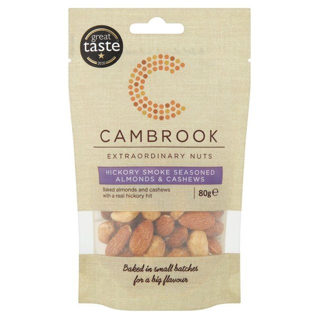 Cambrook Hickory Smoke Seasoned Almonds & Cashews