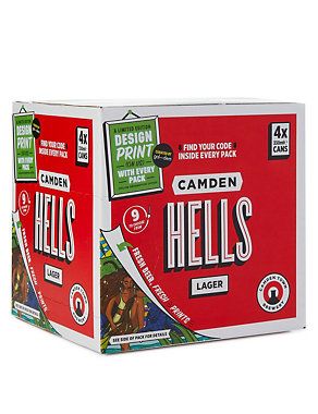 Camden Town Hells Lager - Case of 24 cans Default Title