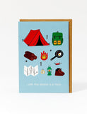 Camping Themed Birthday Card Default Title