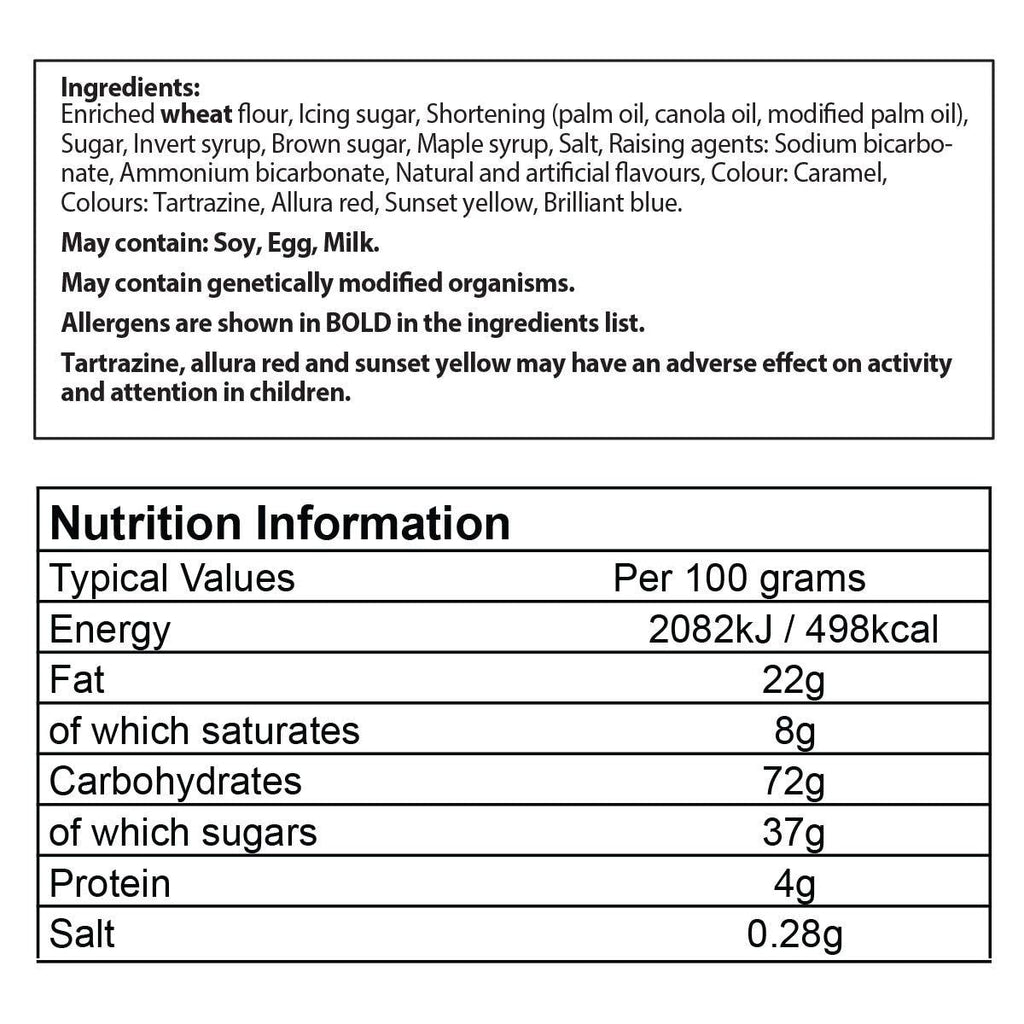 Canada True Canadian Maple Cookies, 800g