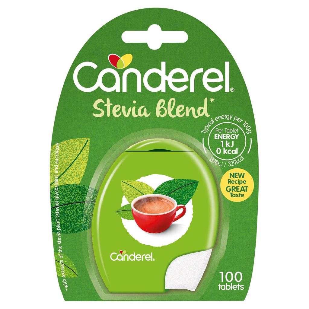 Canderel Stevia Blend Low Calorie Sweetener Tablets x100