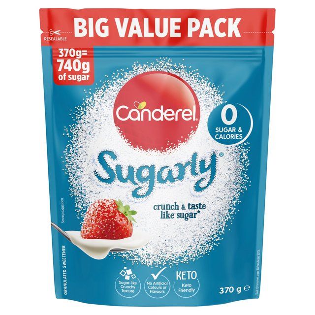 Canderel Sugarly Zero Calorie Sweetener   370g