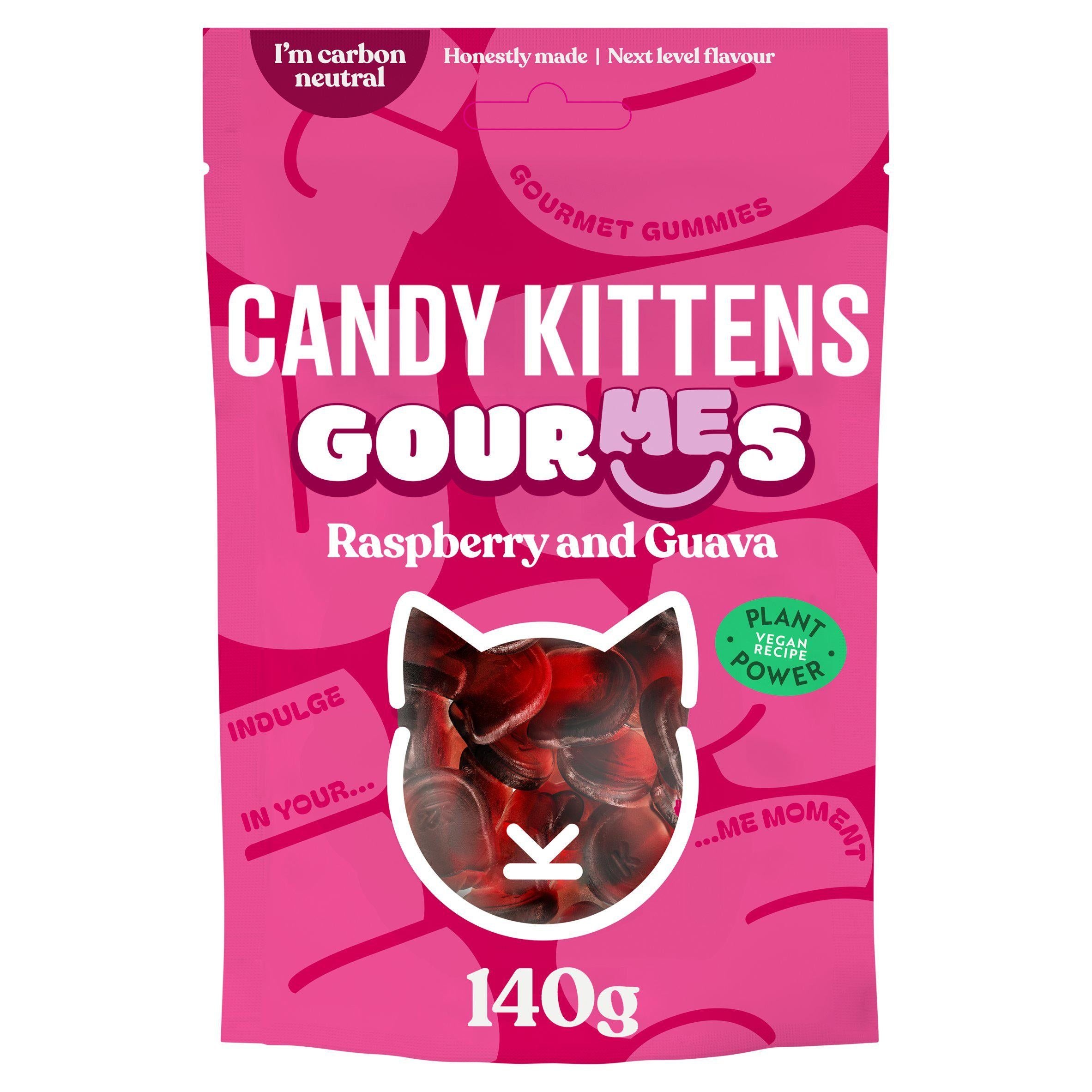 Candy Kittens Gourmies Sweet Raspberry &amp;amp; Guava 140g