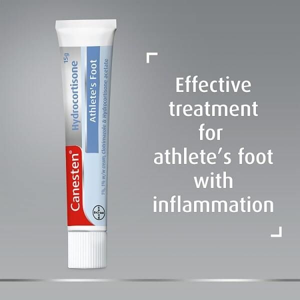 Canesten Athlete's Foot 1% Fungal Cream 15g