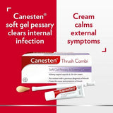 Canesten Thrush Combi Soft Gel Pessary &amp;amp; External Cream 500mg