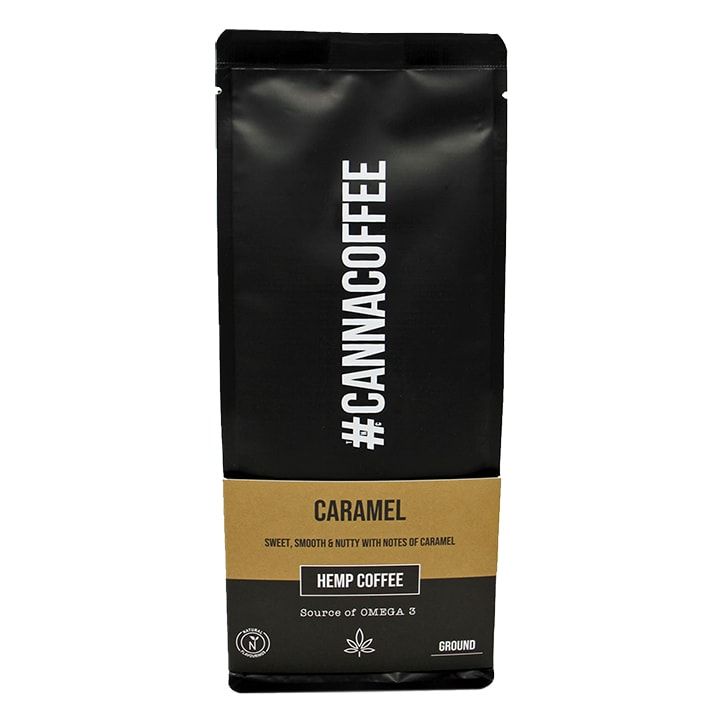 CANNACOFFEE Caramel Hemp Coffee Ground 227g