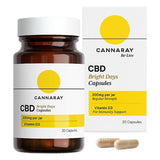 Cannaray Bright Days CBD 10mg 60 Capsules