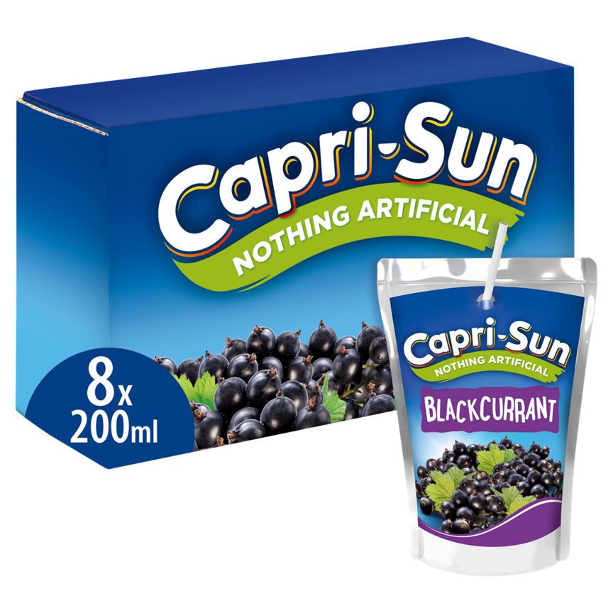 Capri-Sun Blackcurrant 8 Pack