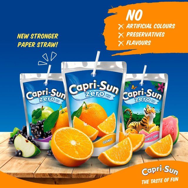 Capri Sun Orange Zero   4 x 200ml