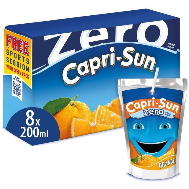 Capri Sun Orange Zero   8 x 200ml