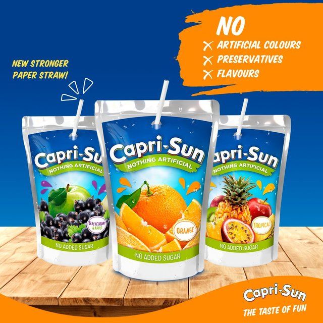 Capri Sun Orange Zero   8 x 200ml