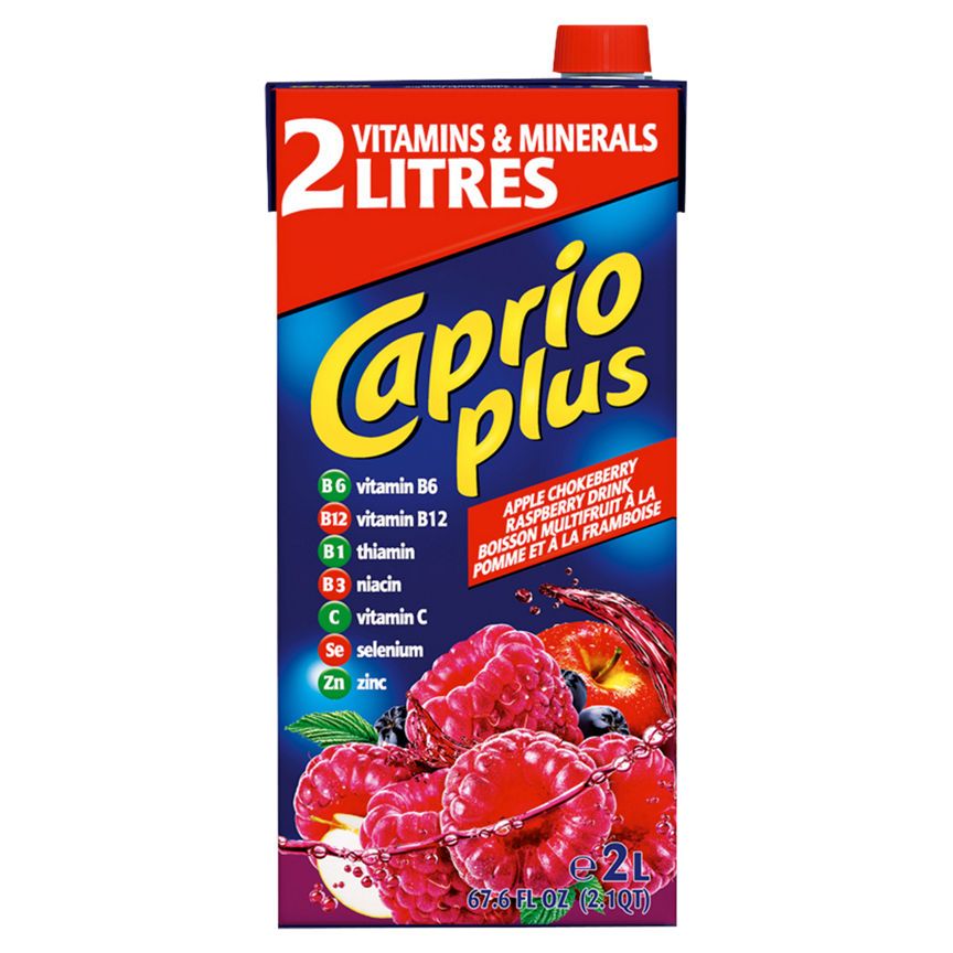 Caprio Apple and Raspberry Multifruit Drink