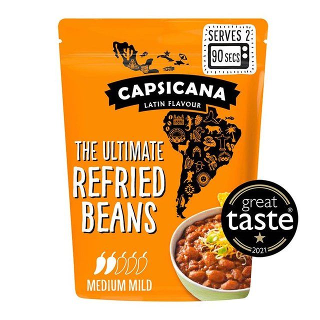 Capsicana Mexican Refried Chipotle Pinto Beans, Medium/Mild Default Title