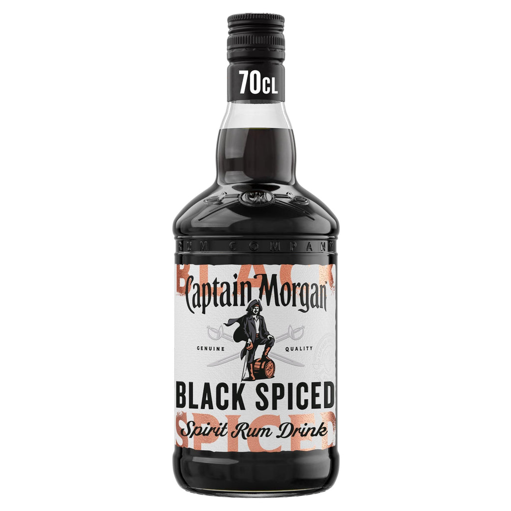 Captain Morgan Black Spiced Spirit Drink 70cl