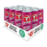 Carabao Mixed Berry Energy Drink, 12 x 330ml